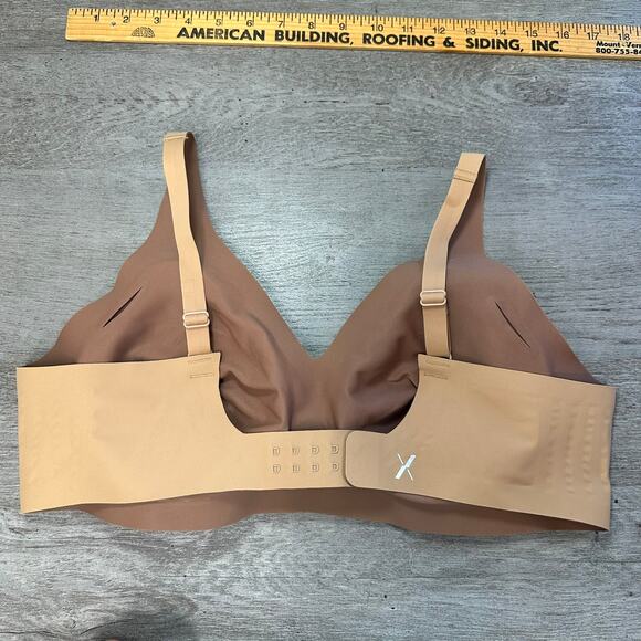 Knix Revolution V-Neck Bra Beige XXL - Picture 3 of 4